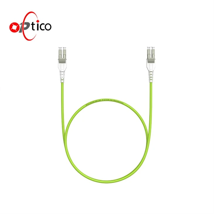 LC UPC OM5 Multimode Duplex Fiber Patch Cord 3 Meters