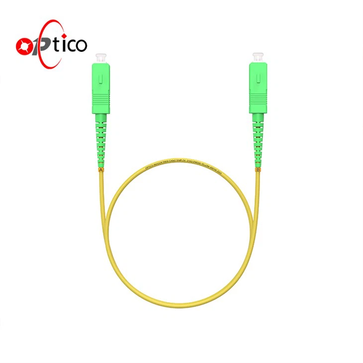 SC APC Fiber Optic Jumper