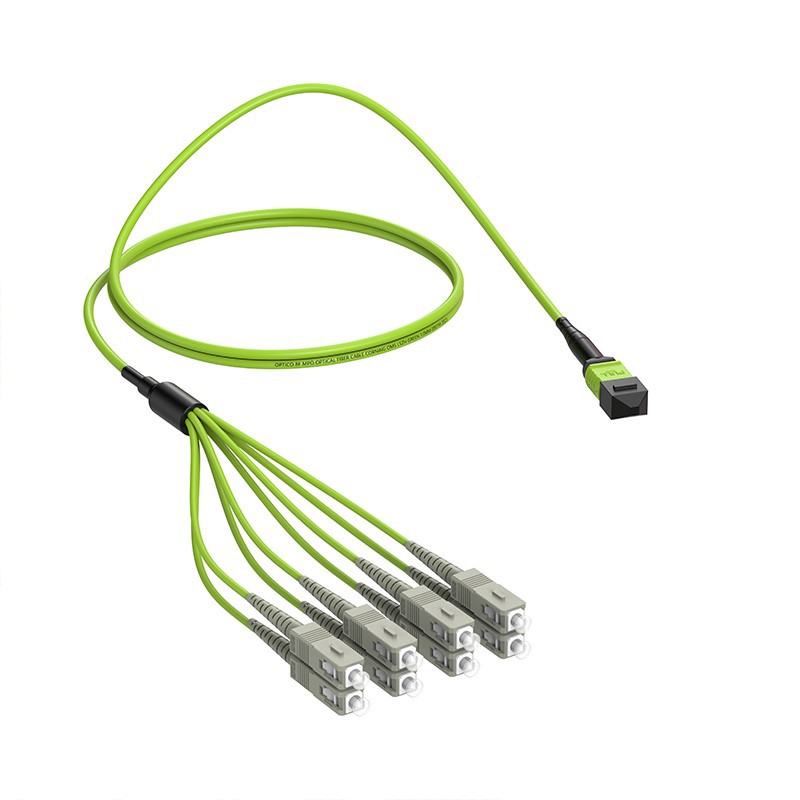8 MPO SC Breakout Cable 8 MPO SC Breakout Cable