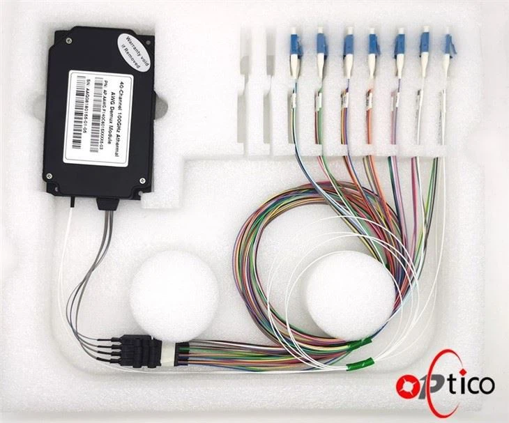 100G Flat-top 40CH AWG VC