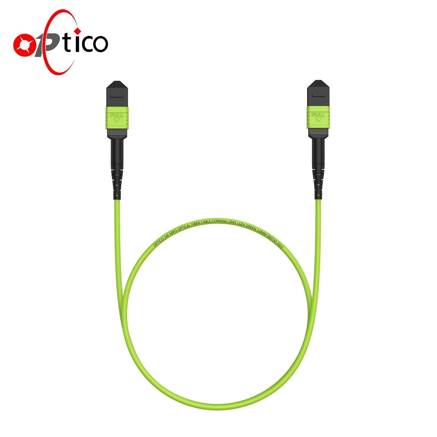 24f MPO Male to MPO Female Trunk Cable Om5